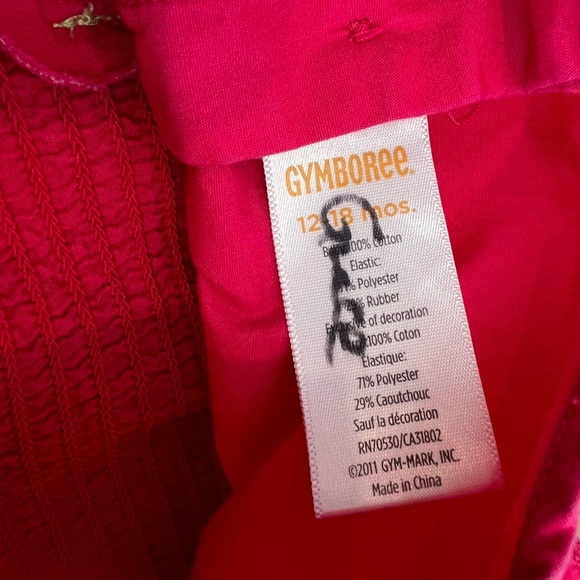 Gymboree Pink Top with Sunflowers Size 12-18M Baby - Picture 5 of 6